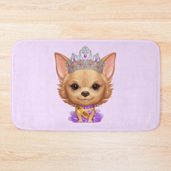 Item preview, Beauty Queen Fawn Long Coat Chihuahua designed and sold by anmlz.