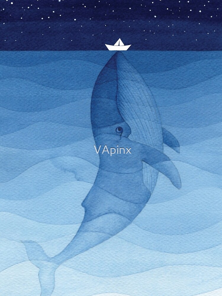 Blue whale, sea animal by VApinx