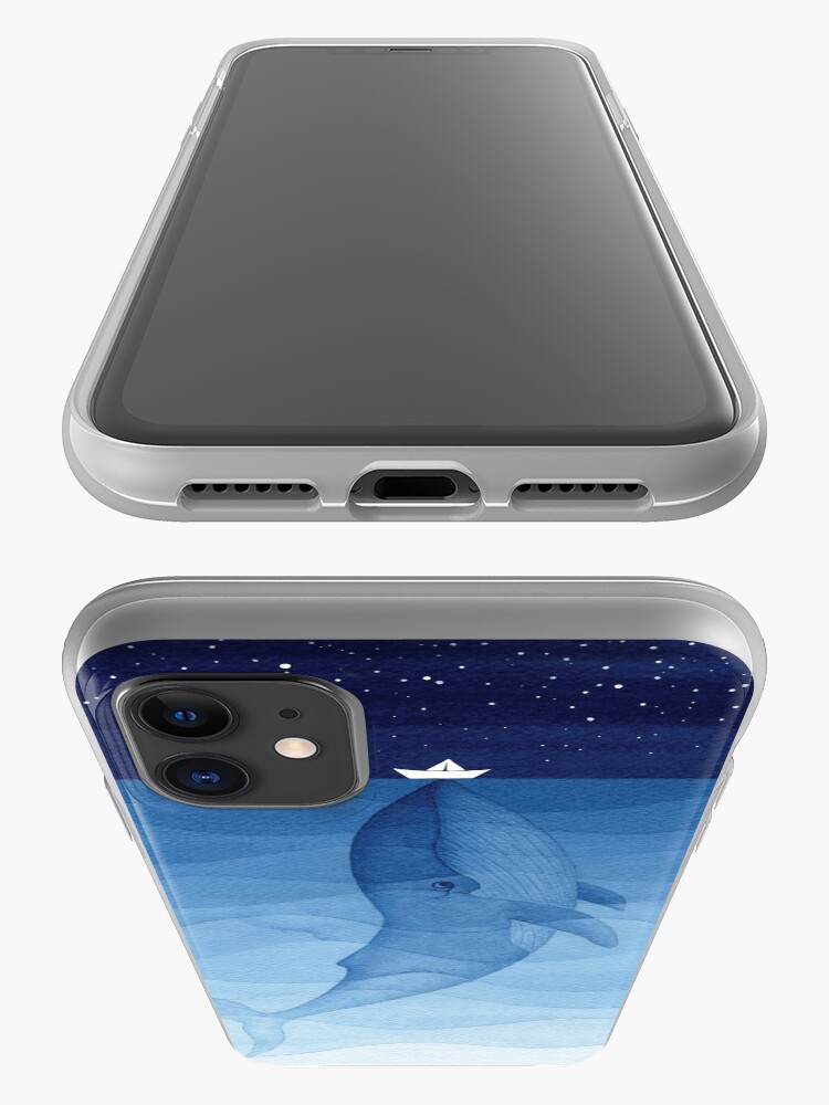 Alternate view of Blue whale, sea animal iPhone Case & Cover