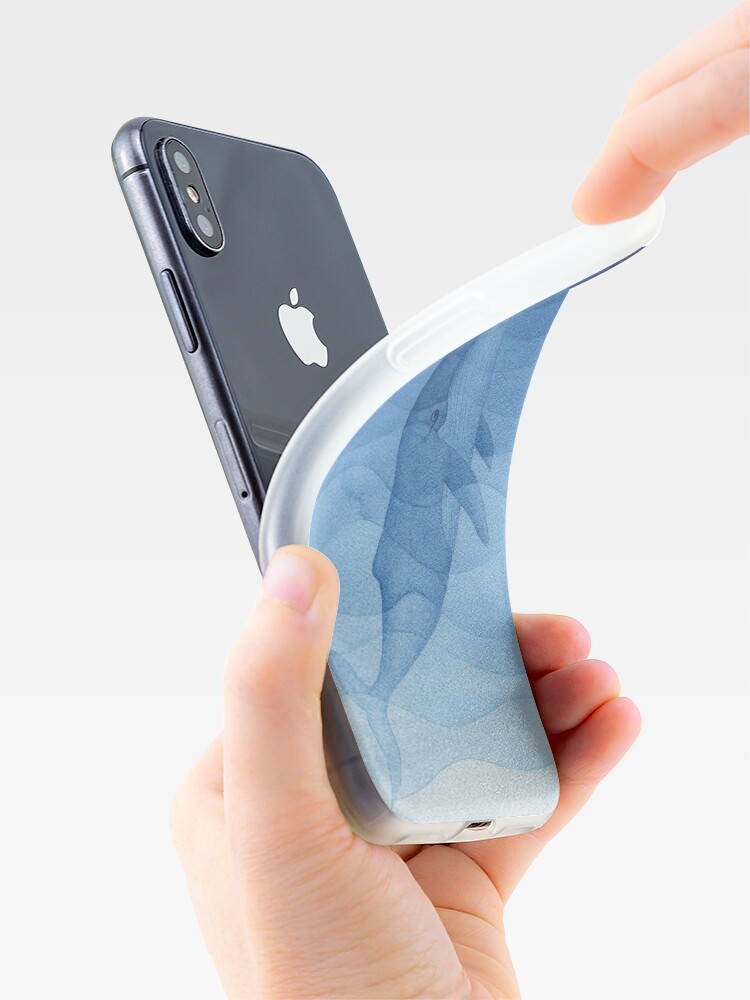 Alternate view of Blue whale, sea animal iPhone Case & Cover