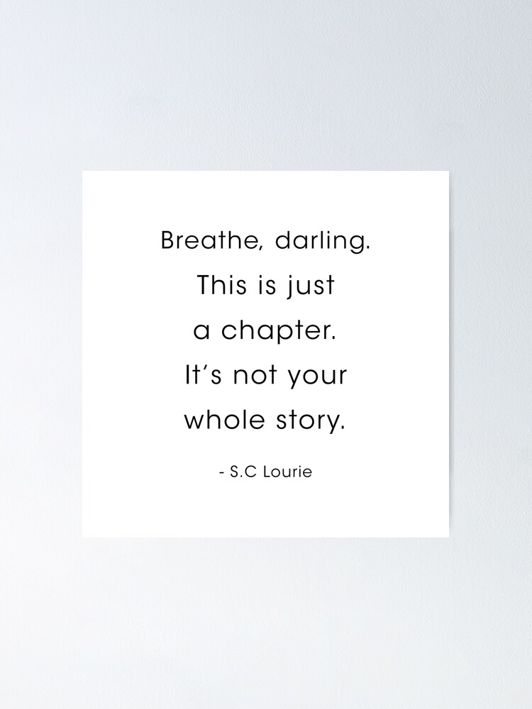 Just A Chapter {Poster} Just A Chapter {Poster}