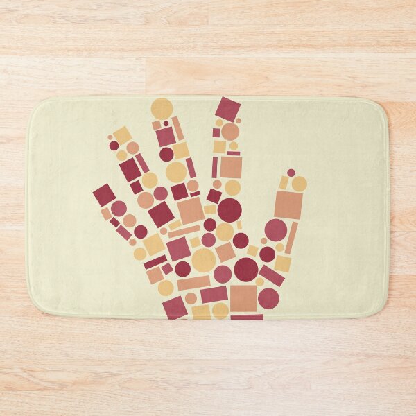 Item preview, Hand by Shapes - Warm Version designed and sold by Katherine Ann.