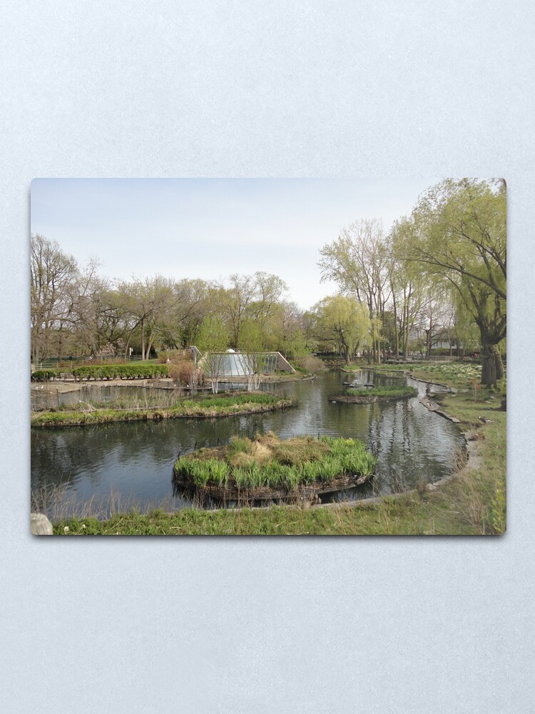 Alternate view of In the Park Metal Print