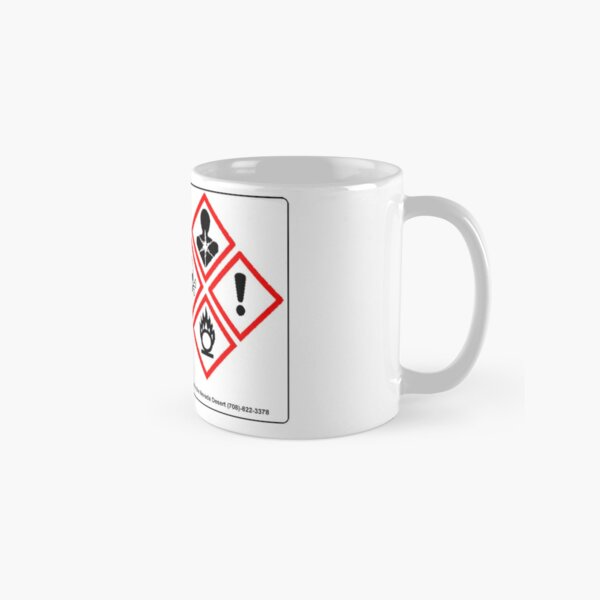 Science - Danger, may contain Dihydrogen monoxide - 20 oz. mug