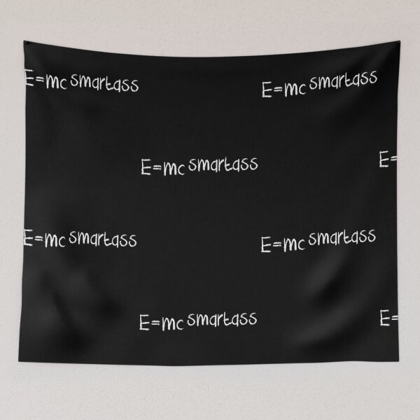 Item preview, E=mc smartass designed and sold by Flash-Jordan.