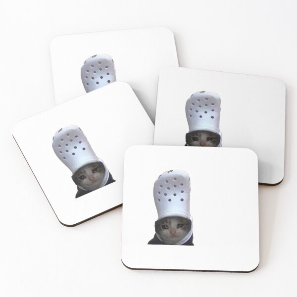 Item preview, Crying Cat Croc Meme designed and sold by bgsmall.