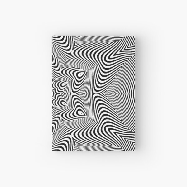 Visual Optical Illusion Hardcover Journal