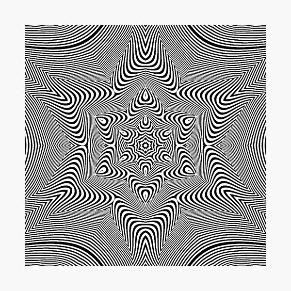 Visual Optical Illusion Photographic Print