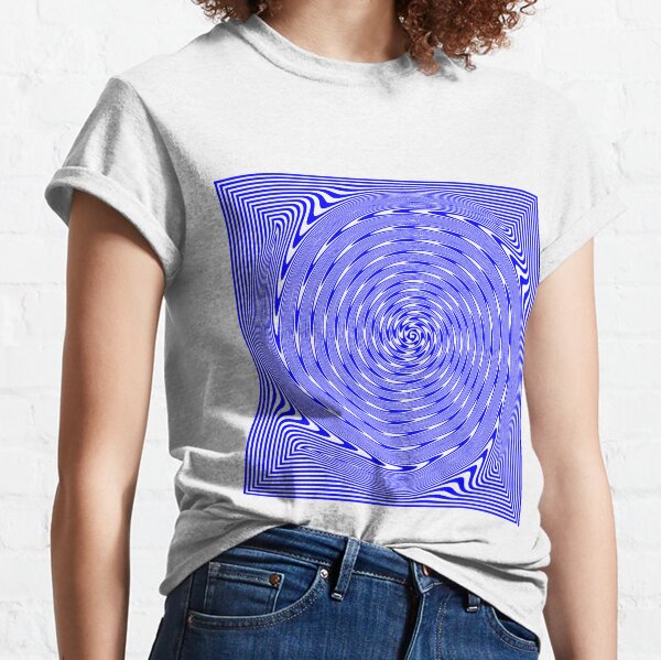 Visual Optical Illusion Classic T-Shirt