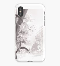 Totoro sumi-e iPhone Case/Skin