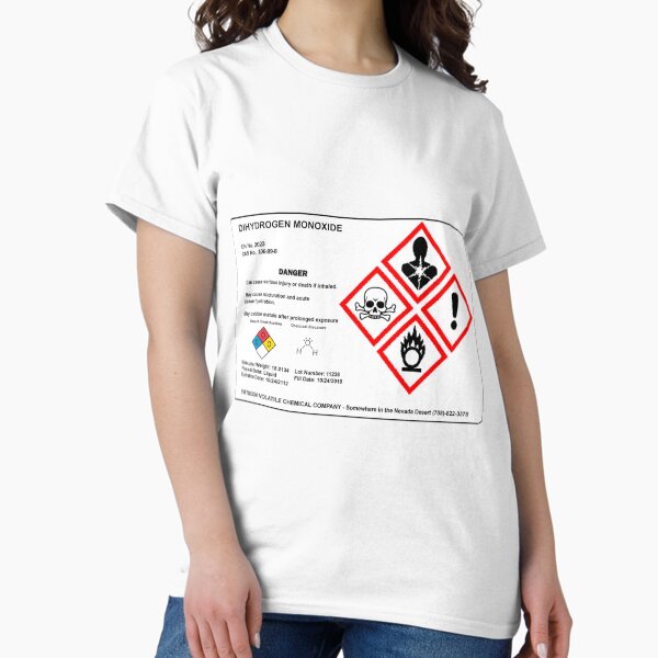 Dihydrogen Monoxide In The Water Government Conspiracy Shirt Dihydrogen Monoxide In The Water Government Conspiracy Shirt
