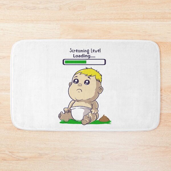 Item preview, Screaming Level Loading, Baby Body Design 03690 designed and sold by HustleChicken.