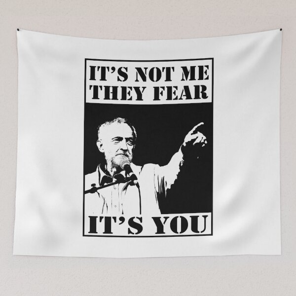 Item preview, Corbyn - It's Not Me They Fear It's You designed and sold by Hoorahville.