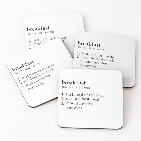 Item preview, breakfast lover sticker designed and sold by Littlemoliart.