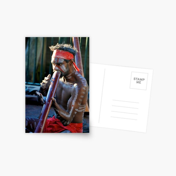 Item preview, Didgeridoo Musician designed and sold by Extraordinary Light.