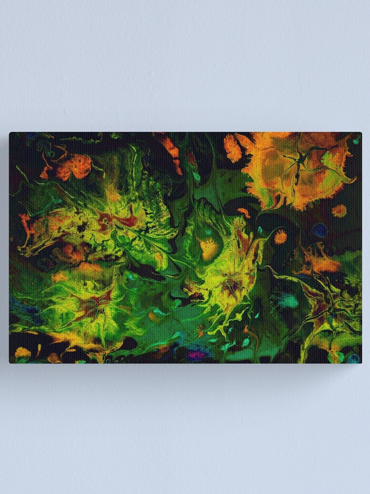 Alternate view of Abyssal Life: undersea marine life Canvas Print