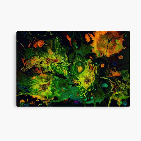 Abyssal Life: undersea marine life Canvas Print