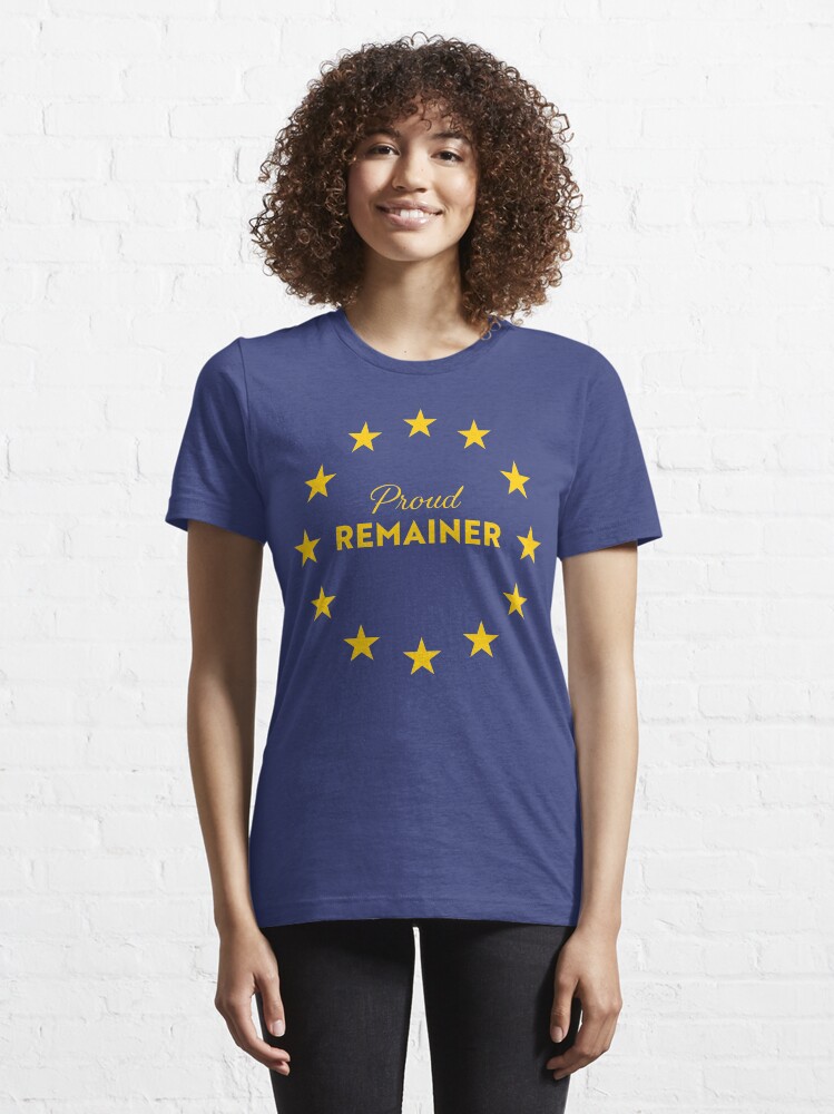 Thumbnail 6 of 7, Essential T-Shirt, NDVH Proud Remainer designed and sold by nikhorne.