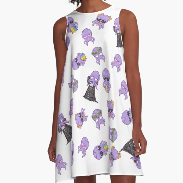 Snaps from Mind Flayer A-Line Dress