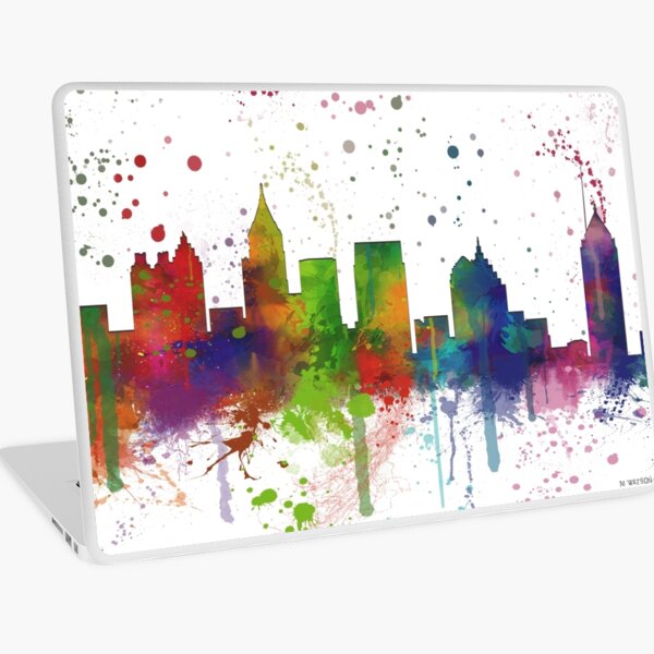 Atlanta, Georgia Skyline Laptop Skin