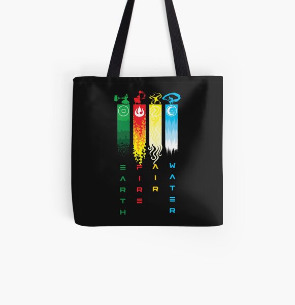 Elements All Over Print Tote Bag