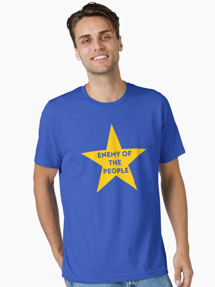 Thumbnail 1 of 7, Essential T-Shirt, NDVH Remainer Enemy of the People designed and sold by nikhorne.
