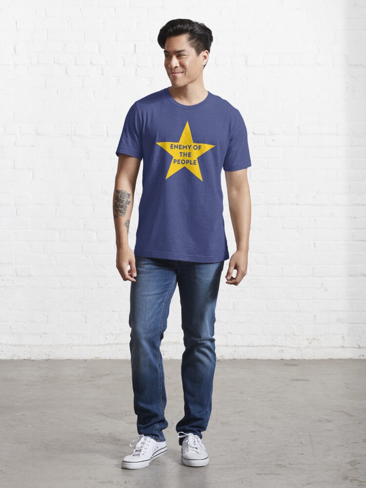 Thumbnail 5 of 7, Essential T-Shirt, NDVH Remainer Enemy of the People designed and sold by nikhorne.