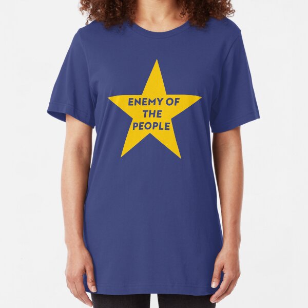 NDVH Remainer Enemy of the People Slim Fit T-Shirt