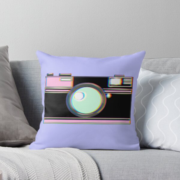 Item preview, Vintage Black and Pink Pastel Camera. Photography, designed and sold by kristiART.