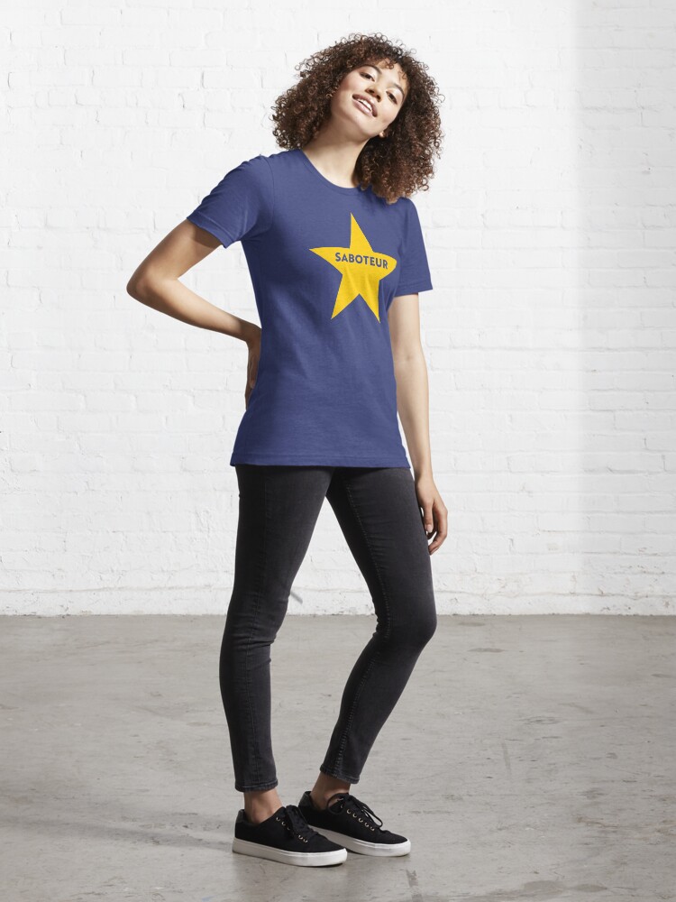 Alternate view of NDVH Remainer Saboteur Essential T-Shirt