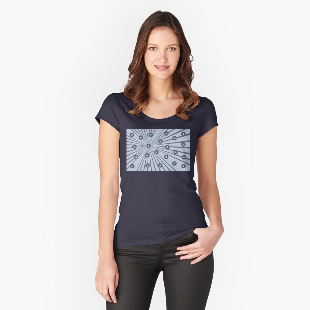 Item preview, Fitted Scoop T-Shirt designed and sold by marysweeney.