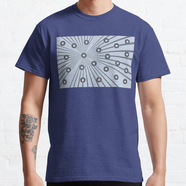 Abstract in Grey and Blue Classic T-Shirt
