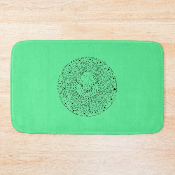 Item preview, Persian Cat Skull Mandala, transparent line art designed and sold by rootinspiration.