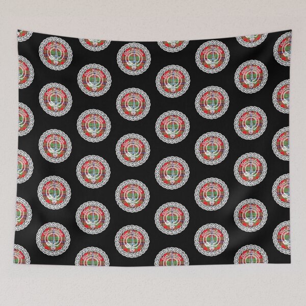Item preview, Clan Maclean surname last name tartan crest badge designed and sold by BagTown Clans.