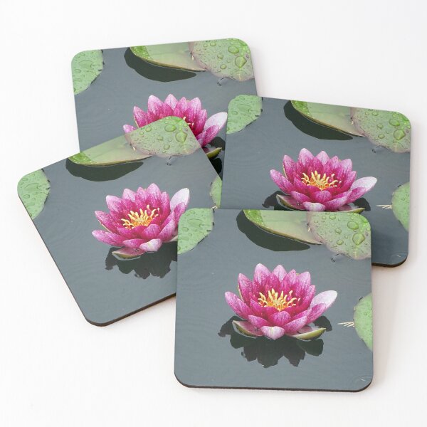 Item preview, Water Lily in the Rain designed and sold by Barrie Woodward.