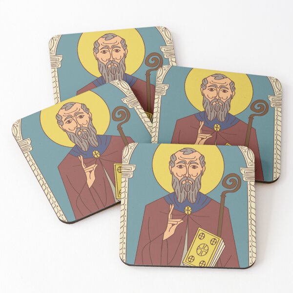 Item preview, Saint Columba of Iona designed and sold by LifelongAcolyte.