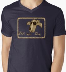Zen Dog Men's V-Neck T-Shirt