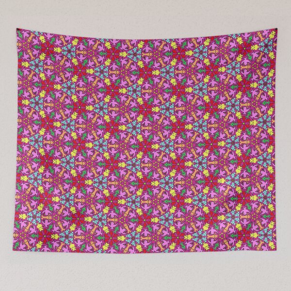 Item preview, Bird and bunny exaggeration flashy pattern designed and sold by davidscohen.