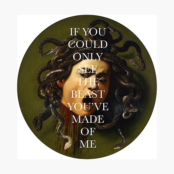 Item preview, medusa by caravaggio designed and sold by variousorrows.