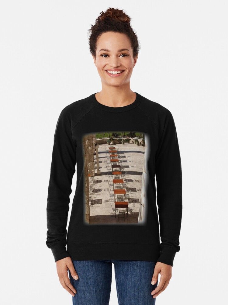 Sun And Shadow The Getty Center Los Angeles California Lightweight Sweatshirt By Douglasewelch Redbubble