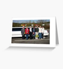 Limo Greeting Card