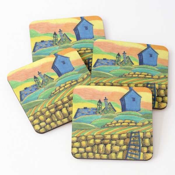Item preview, 204 - SEATON SLUICE - 02 - DAVE EDWARDS - COLOURED PENCILS - 2008 designed and sold by BLYTHART.