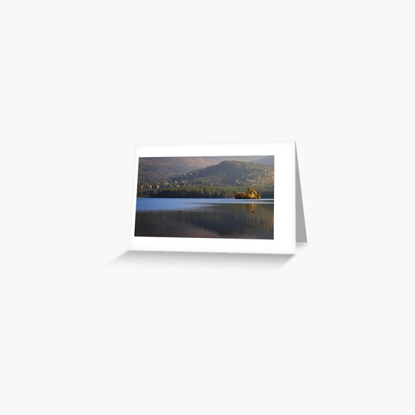 Loch an Eilein View Greeting Card