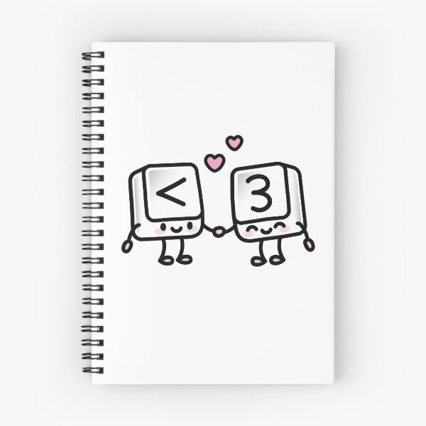 Item preview, Kawaii cute keyboard keys love heart couples designed and sold by LaundryFactory.