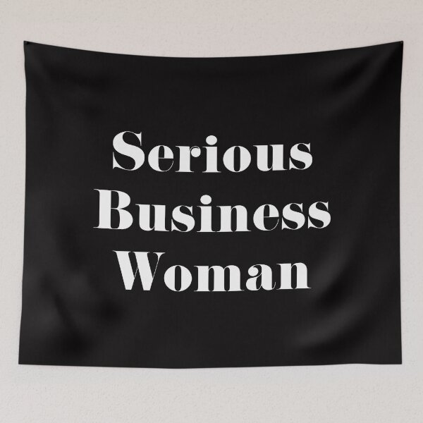 Item preview, Serious Business Woman designed and sold by ZachTheDesigner.
