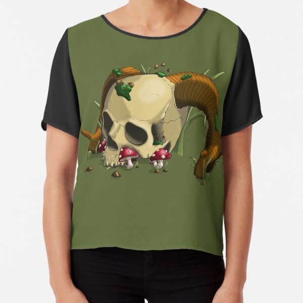 Rest for the Wicked Chiffon Top