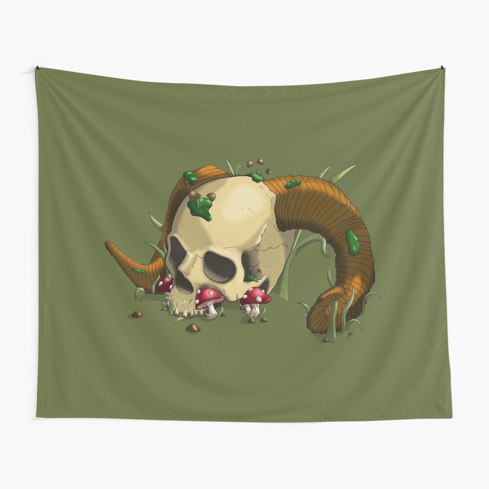 Rest for the Wicked Wall Tapestry