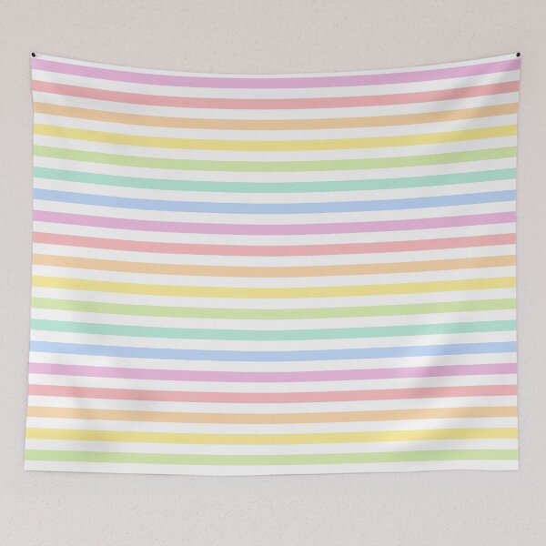 Item preview, Pastel Rainbow Stripes designed and sold by newburyboutique.