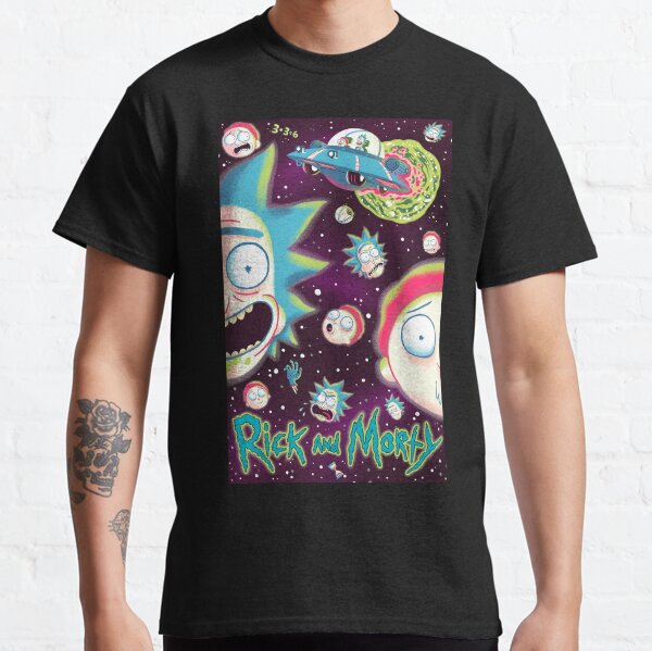 Rick and Morty Galaxy Classic T-Shirt