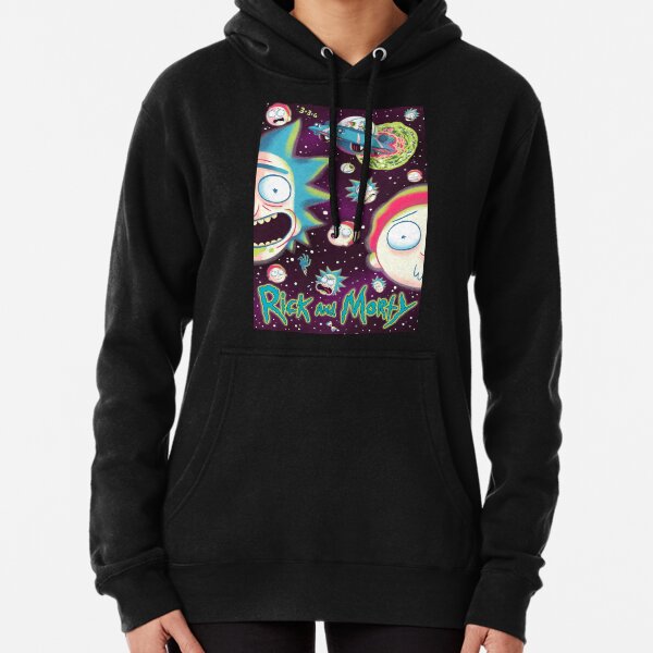Rick and Morty Galaxy Pullover Hoodie